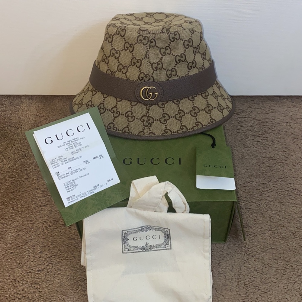 GUCCI | GGcanvas bucket hat 🎩